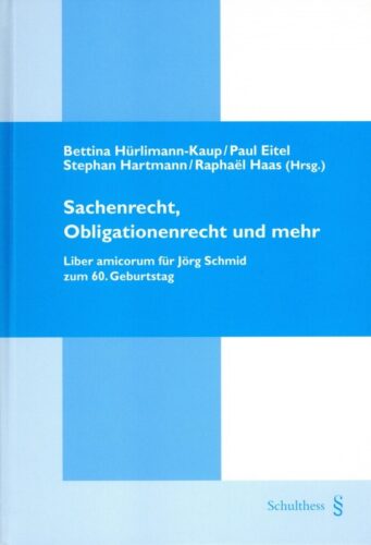 Würdigung von Prof. Dr. Jörg Schmid