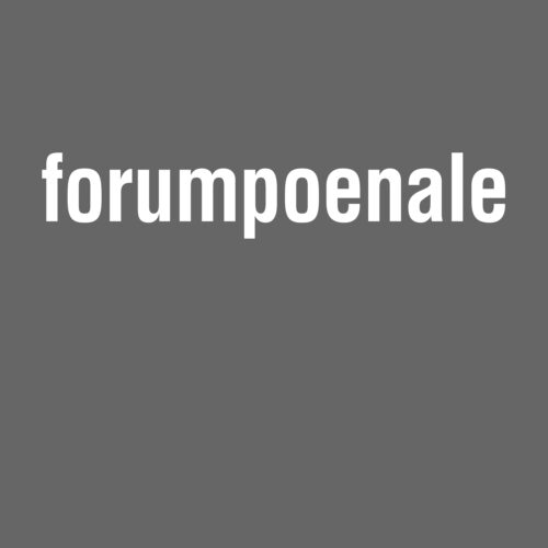 Beitrag von Urs Rudolf im forumpoenale